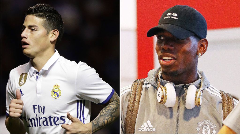 James se quedará en el Real Madrid mientra Zidane sueña con el fichaje de Pogba