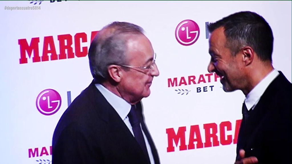 La conversación entre Florentino y Jorge Mendes sobre el futuro de James
