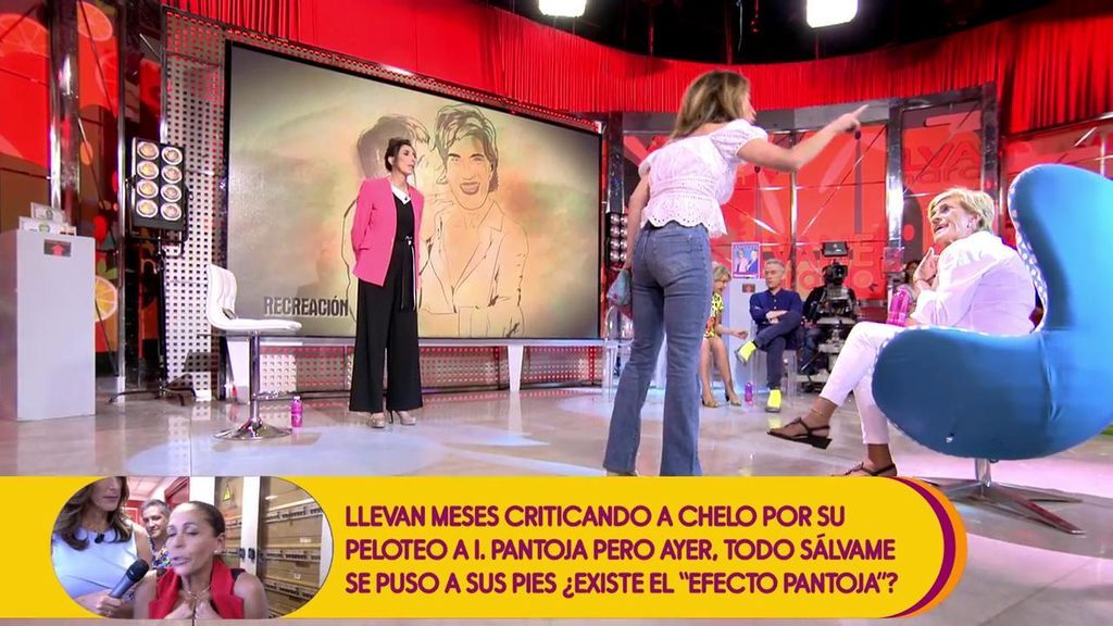 María Patiño se marcha de plató indignada con Chelo García Cortés: "Me quiero ir porque le echas una mano y ni siquiera te la coge"