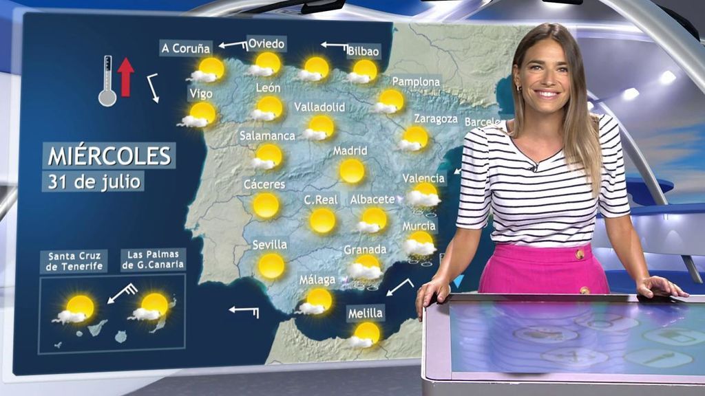 Adiós, julio: las lluvias se van a trasladar del Cantábrico al sudeste peninsular