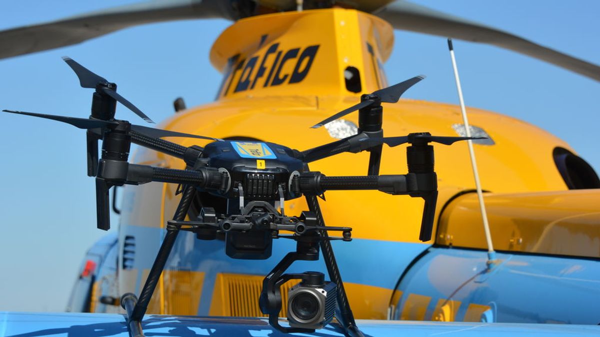 La DGT comienza en agosto a multar con drones