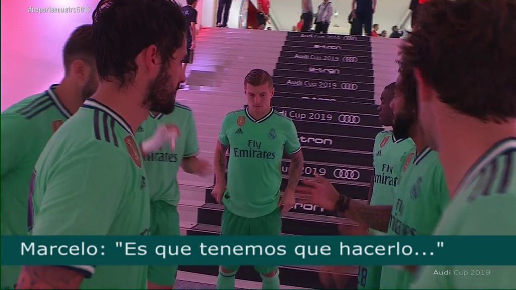 La conversación entre los jugadores del Real Madrid en el vestuario: “Una falta y ya está, no pasa nada por hacer faltas”