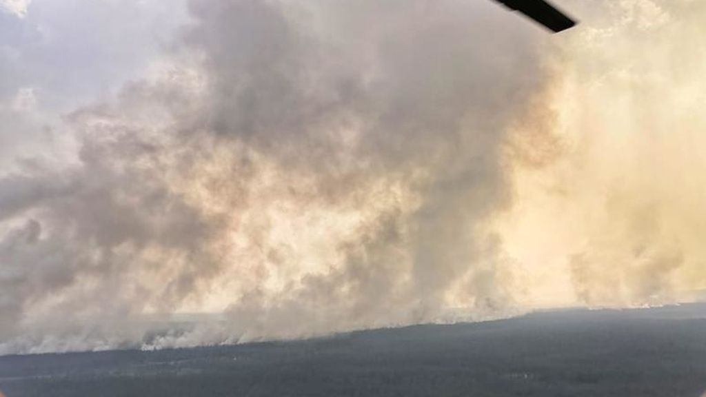 Las impactantes imágenes que han dejado los incendios de Siberia