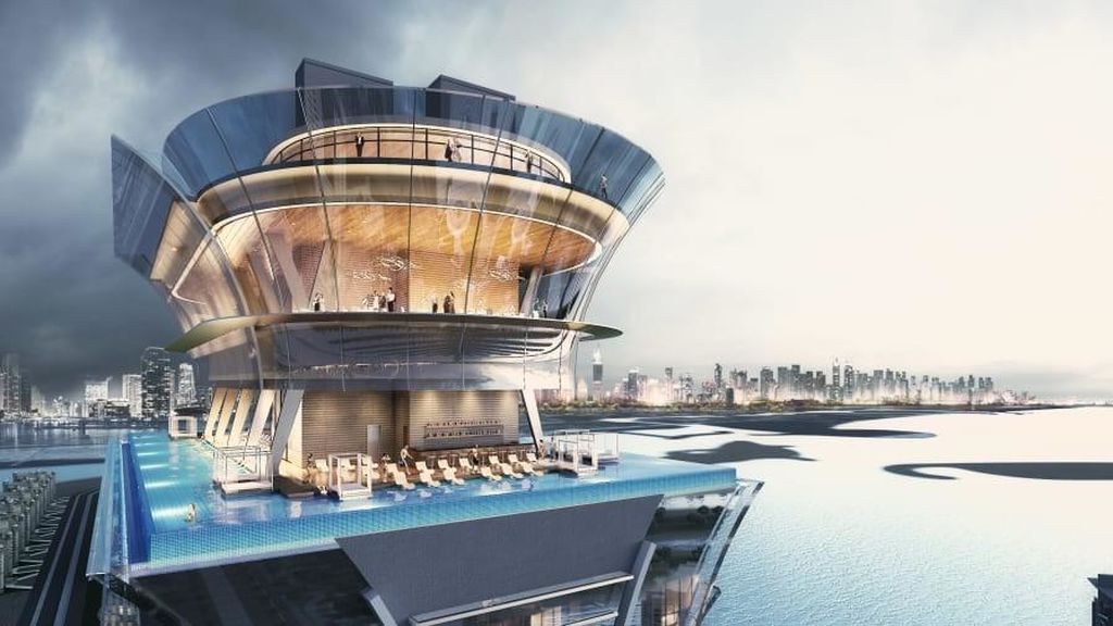 La última locura dubaití: una ‘infinity pool’ en un piso 50 para ver la ciudad como desde el espacio