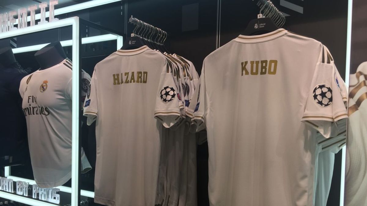 Kubo, de novato a ilusión del madridismo: es el gran reclamo en las tiendas del Real Madrid