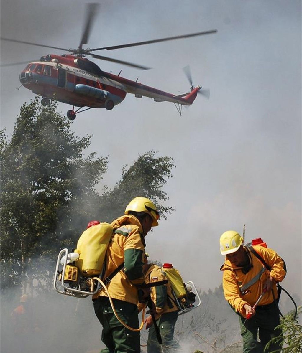 Las impactantes imágenes que han dejado los incendios de Siberia