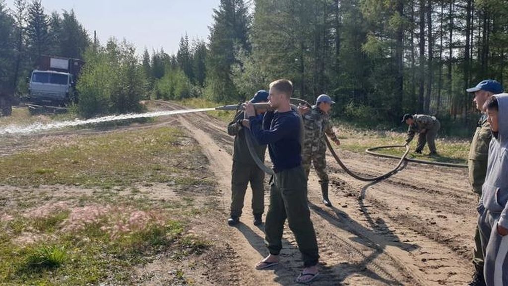 Las impactantes imágenes que han dejado los incendios de Siberia