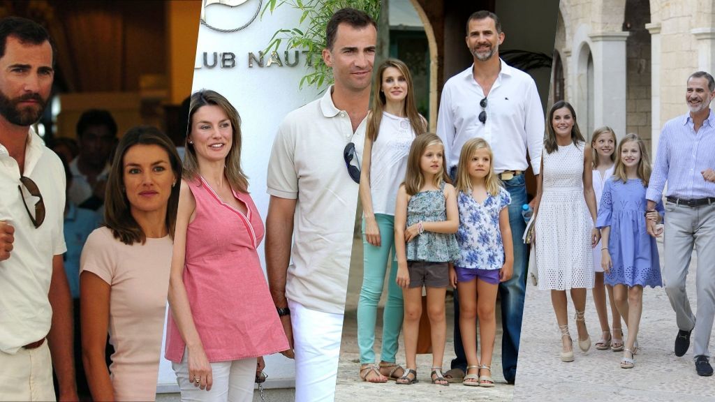 Ranking Real de los posados de veraniegos de Letizia, Felipe y familia en Marivent