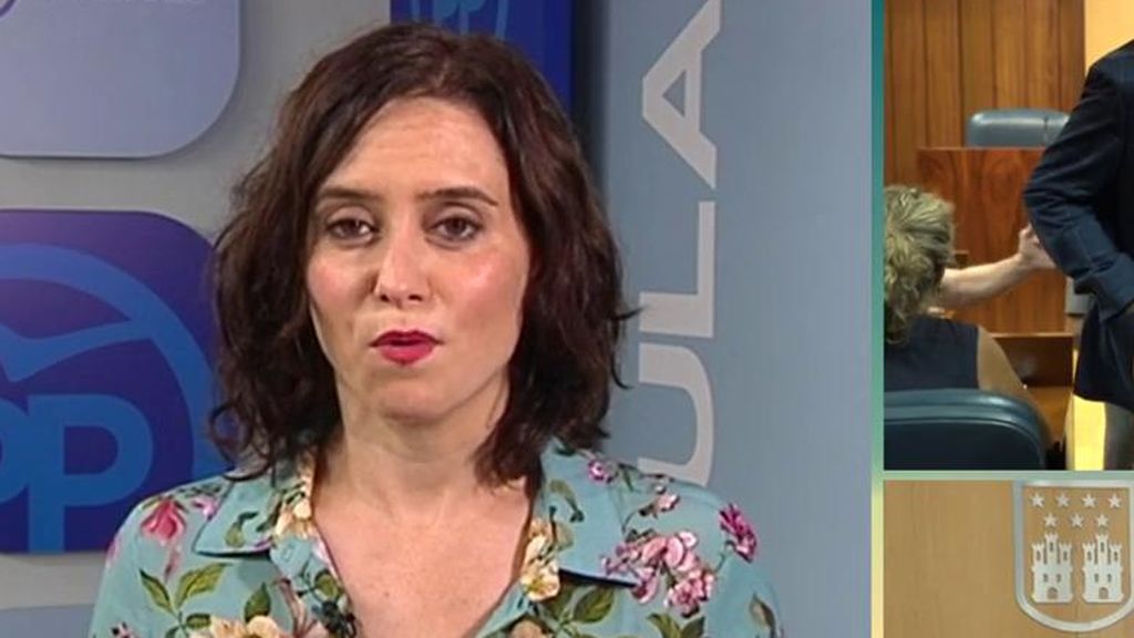 Díaz Ayuso habla del gobierno de la Comunidad de Madrid