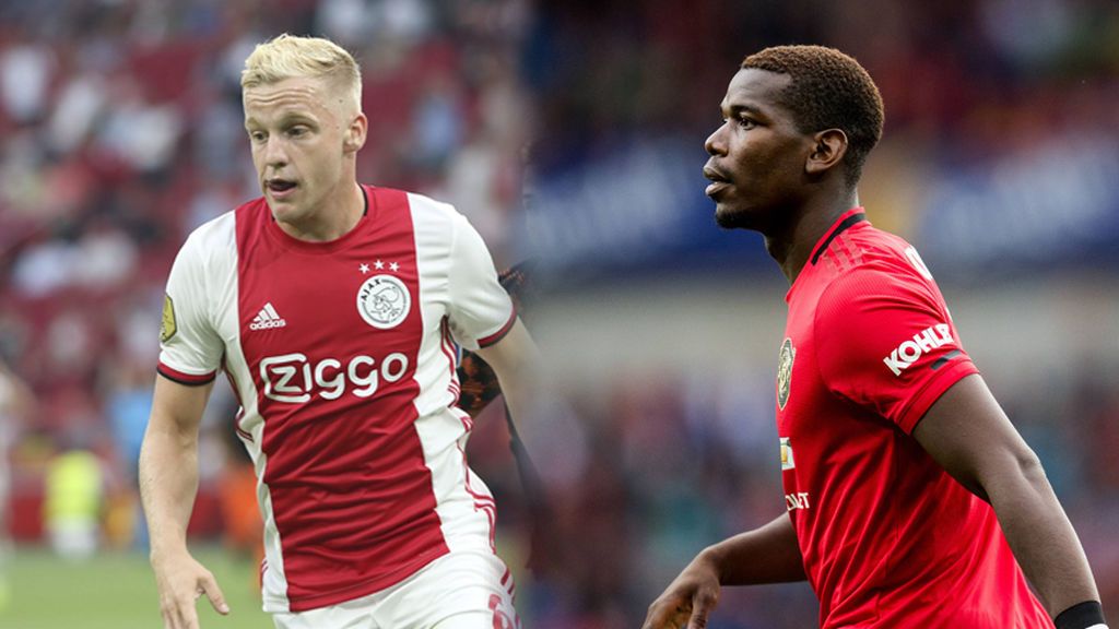 Pogba o Van de Beek: Las dos opciones que baraja el Real Madrid para reforzar su centro del campo