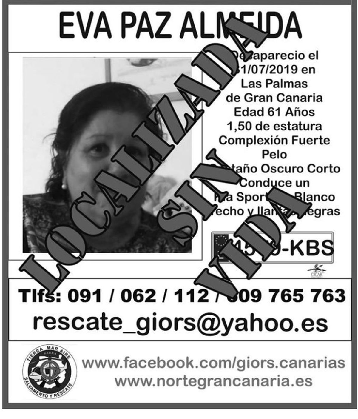 Localizan sin vida a una mujer de 61 años desaparecida hace tres días en Las Palmas de Gran Canaria