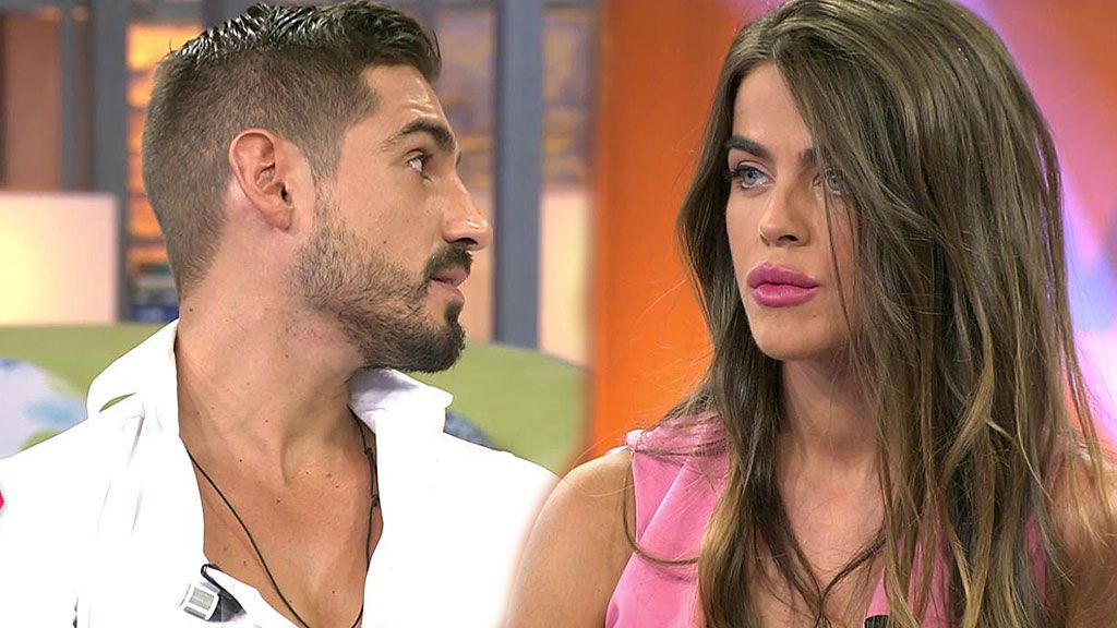 Violeta y Fabio, primera crisis: entran al plató enfadados