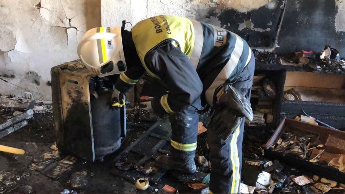 Incendio en una vivienda en Madrid:  una mujer de 78 años ha fallecido y 80 personas han sido desalojadas