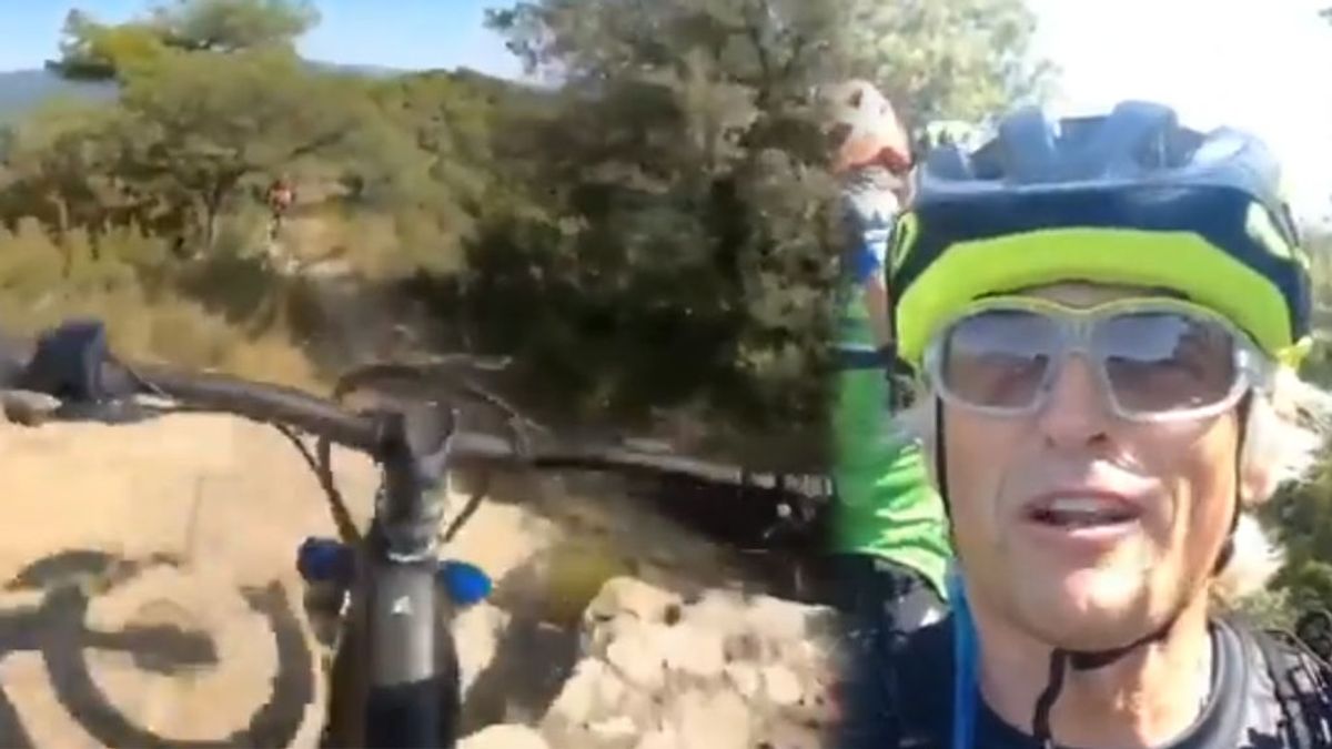 El vertiginoso descenso de Jesús Calleja entre rocas y piedras: “Cuidado ahí” El vertiginoso descenso de Jesús Calleja entre rocas y piedras: “Cuidado ahí”