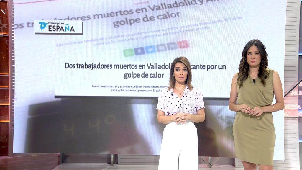 Dos trabajadores muertos por un golpe de calor en Valladolid y en Alicante