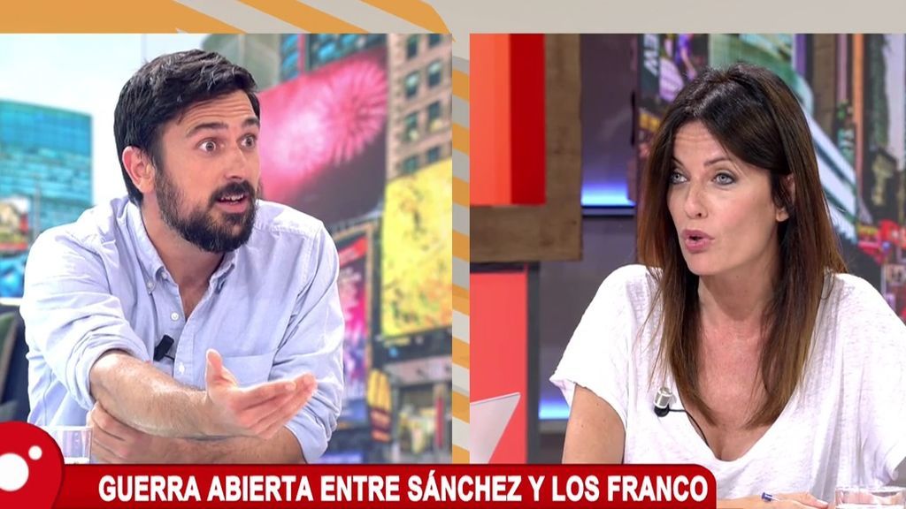 Ramón Espinar le pregunta directamente a Cristina Seguí si es “franquista”