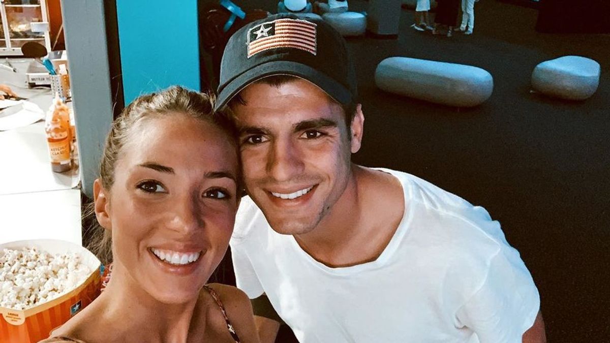 El romántico regalo de Álvaro Morata a Alice Campello: "No te quiero, te amo"