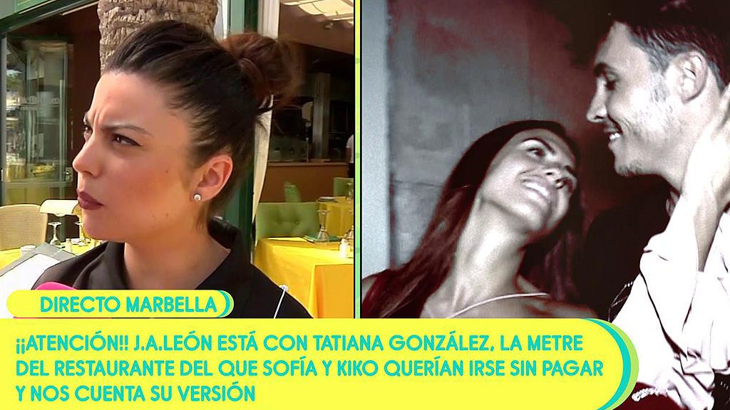Kiko Jiménez y Sofía Suescun no quisieron irse de un restaurante sin pagar: la metre da la cara por ellos