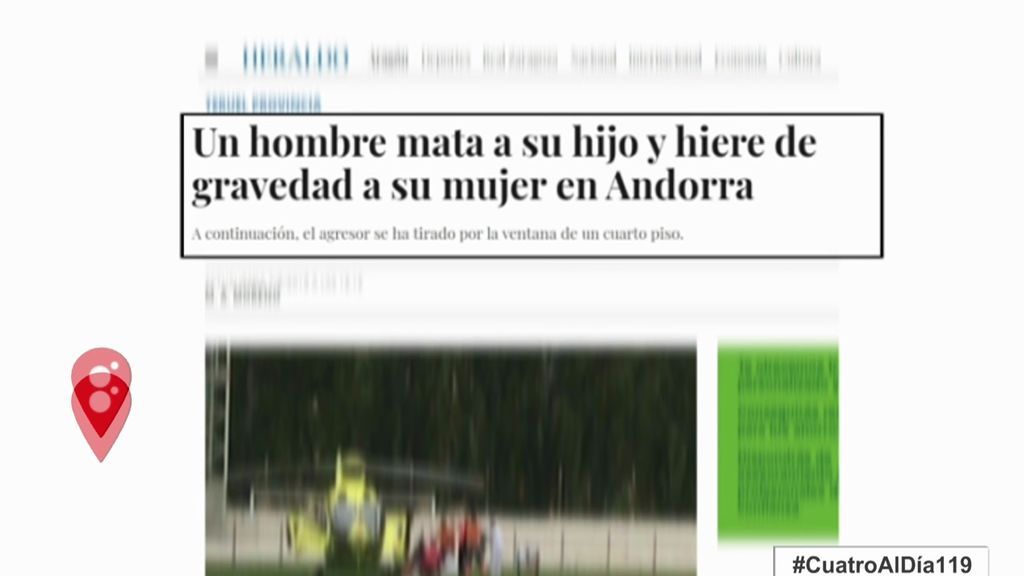 Un hombre apuñala a su hijo, hiere a su mujer y se suicida en Andorra de Teruel
