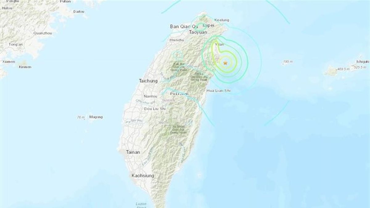 Un terremoto de magnitud 6 sacude Taiwán