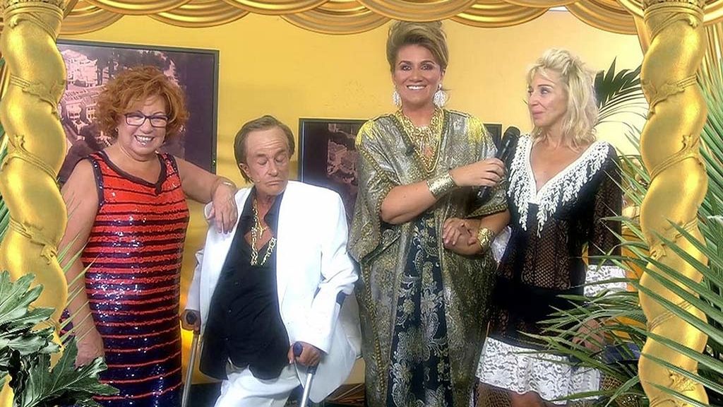 Oros, brillos y diamantes en el especial ‘Sálvame Marbella y tal y tal’