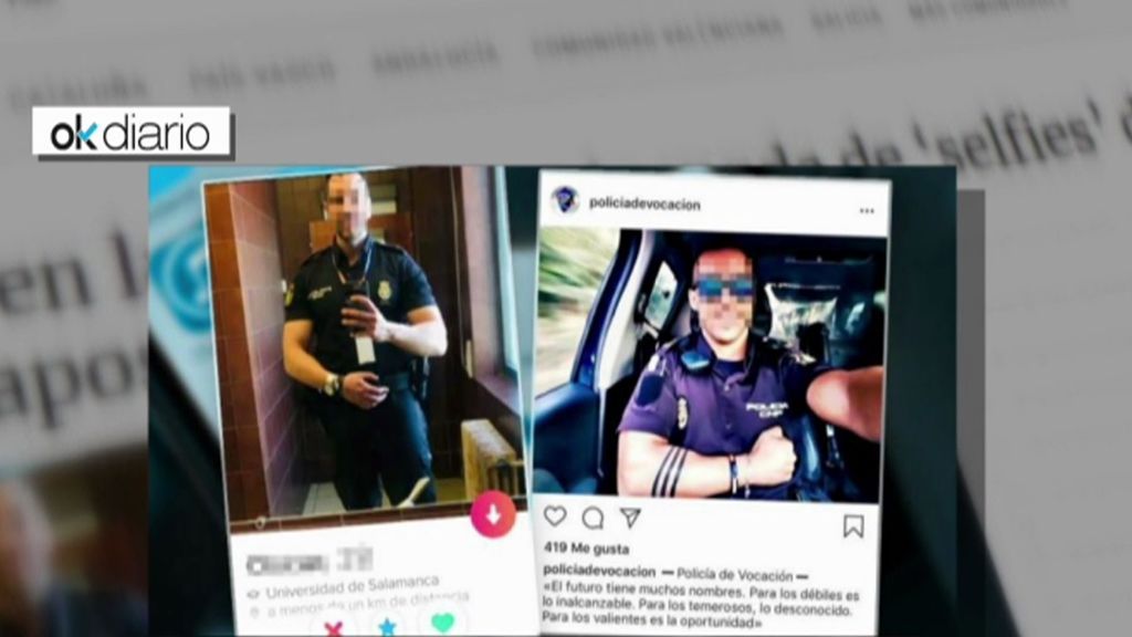 Postureo total: policías nacionales suben sus fotos de uniforme a Tinder e Instagram