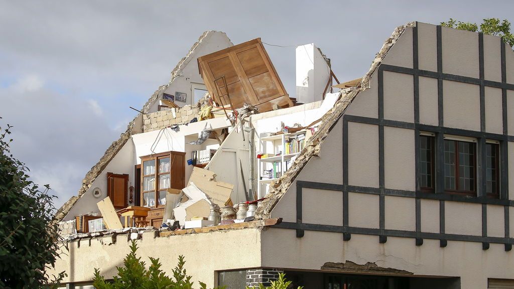 Un tornado causa numerosos destrozos en el sur de Luxemburgo