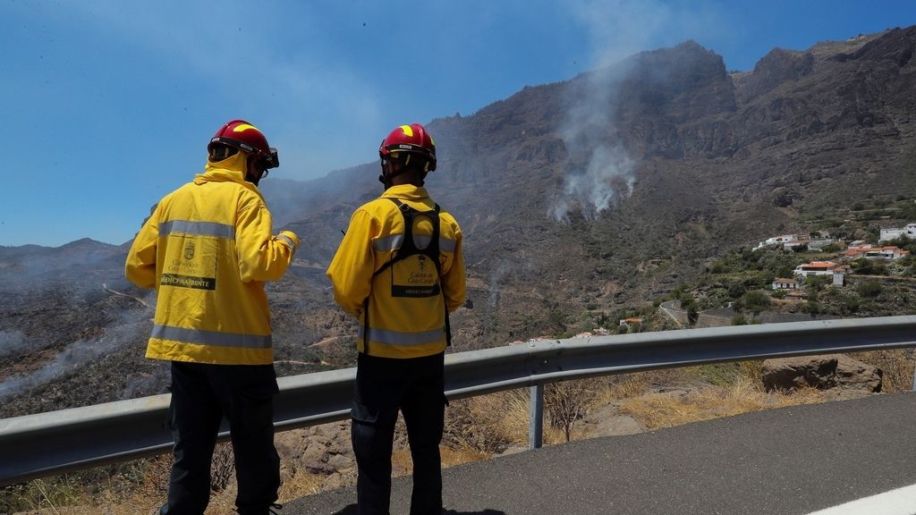 Arde el corazón de Gran Canaria, en imágenes