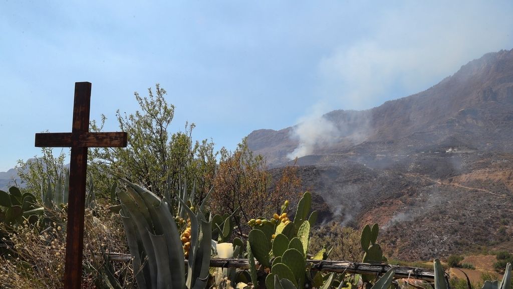 Arde el corazón de Gran Canaria, en imágenes