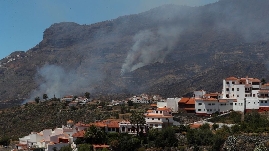 Arde el corazón de Gran Canaria, en imágenes