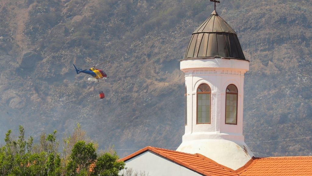 Arde el corazón de Gran Canaria, en imágenes