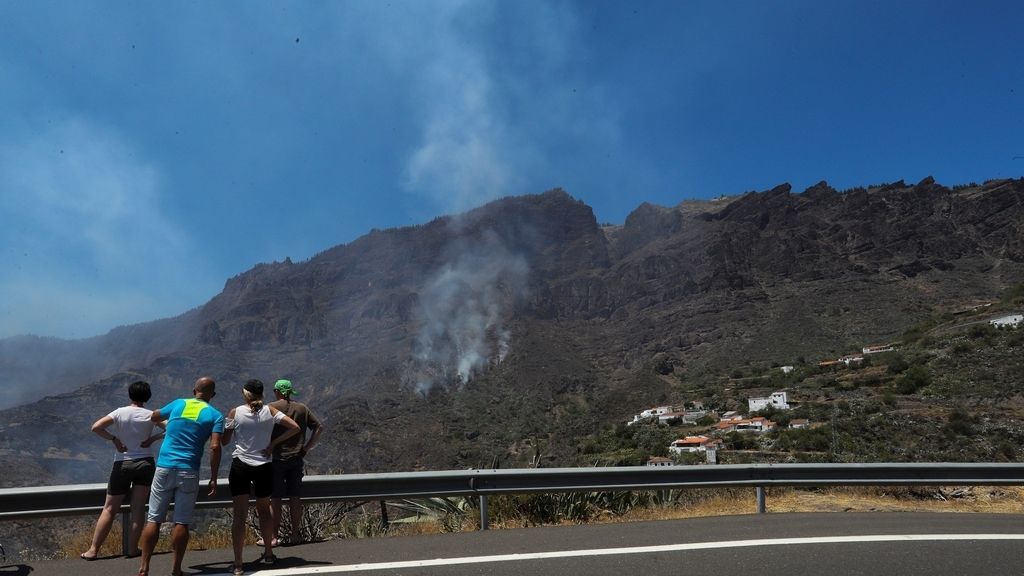 Arde el corazón de Gran Canaria, en imágenes