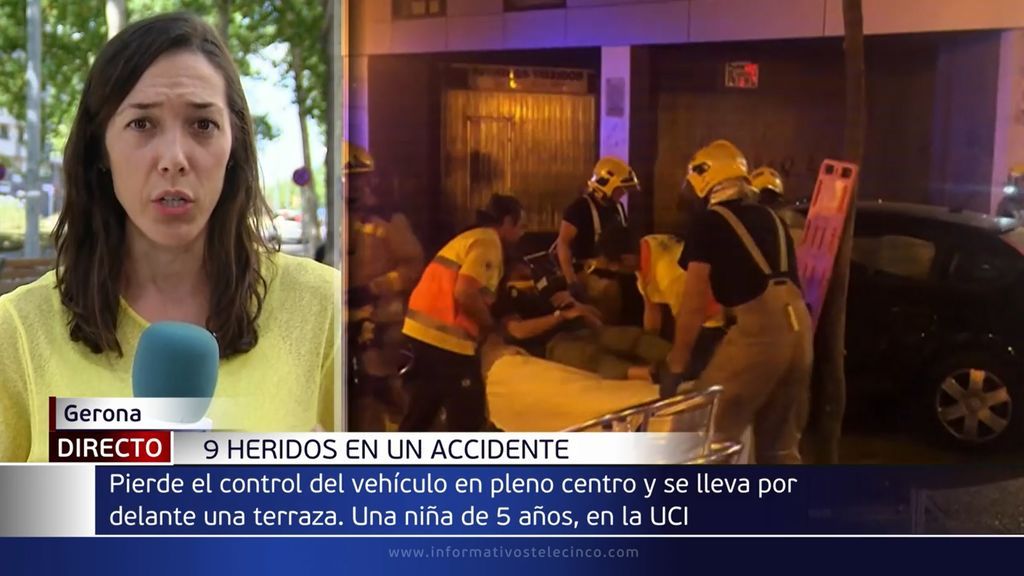 Atropello masivo en Girona: 10 heridos, entre ellos una niña de 4 años que se encuentra en estado grave