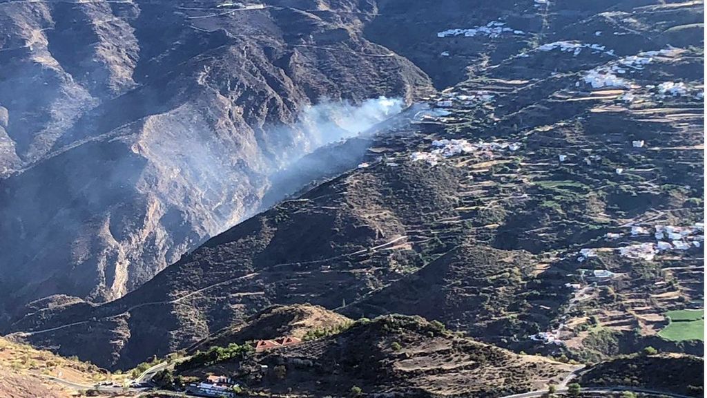 Todo se vuelve en contra para controlar el incendio de Gran Canaria