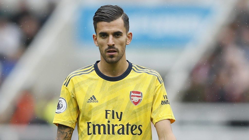 Ceballos debuta con el Arsenal y se lleva un ‘trompazo’ en plena celebración