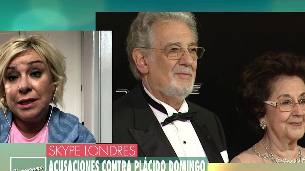 María José, mezzosoprano: "No reconozco en Plácido Domingo a la persona que describen estas mujeres"