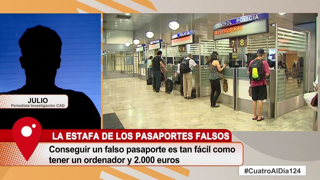 Pasaportes falsos a la carta: hasta 5.000 euros por poder pasar los controles sin problemas