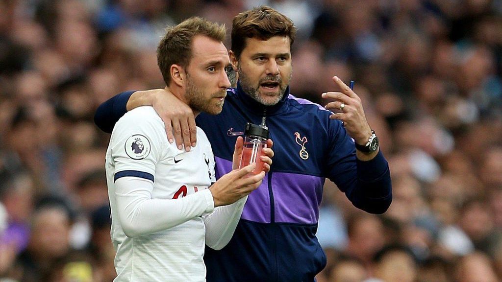 Pochettino duda sobre la continuidad de Eriksen en el Tottenham Pochettino duda sobre la continuidad de Eriksen en el Tottenham