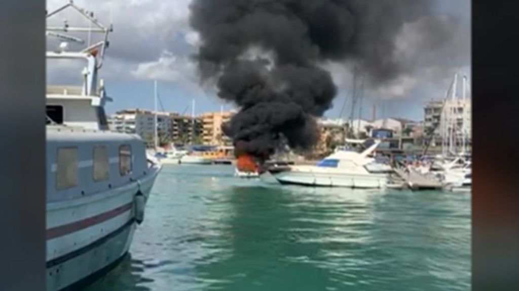Seis heridos tras la explosión de un yate en el puerto deportivo de Benicarló