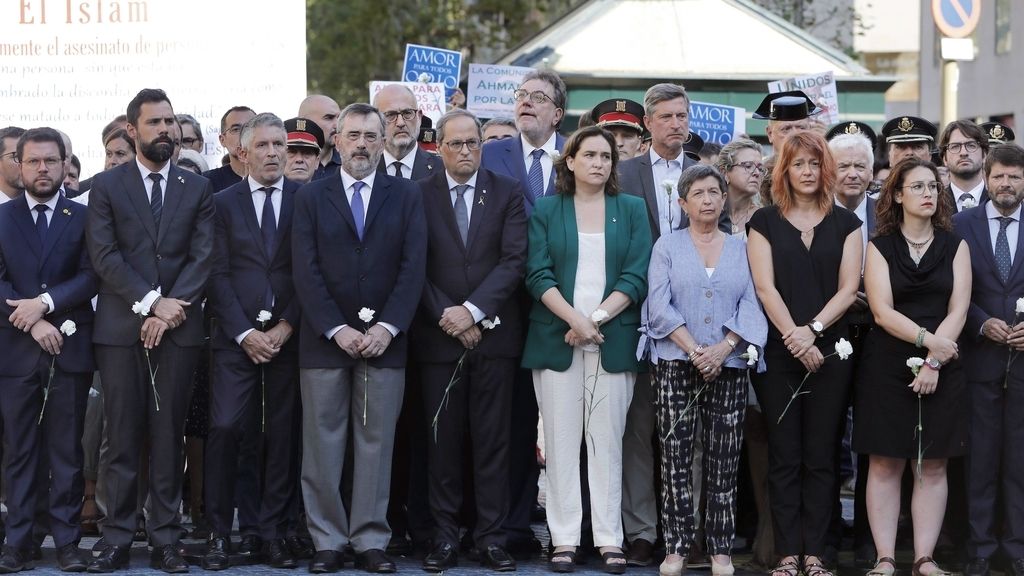 Segundo aniversario del atentado en Barcelona : dolor y silencio por las víctimas del 17A