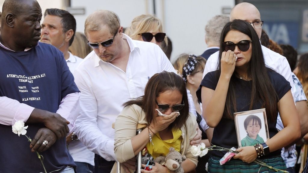 Segundo aniversario del atentado en Barcelona : dolor y silencio por las víctimas del 17A
