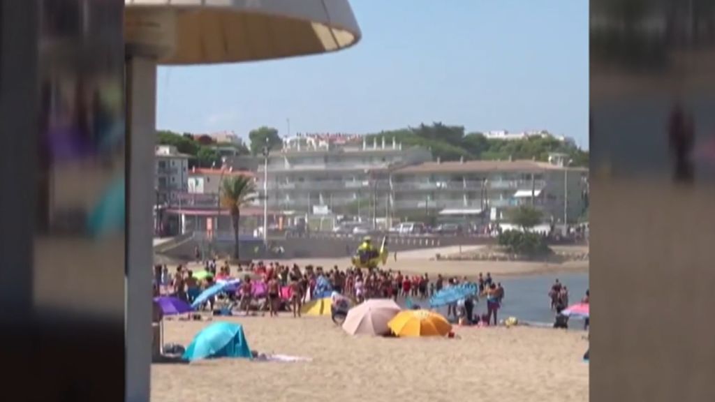 Mueren un niño de 4 años y su padre ahogados en la playa de Riells de L’Escala, en Girona