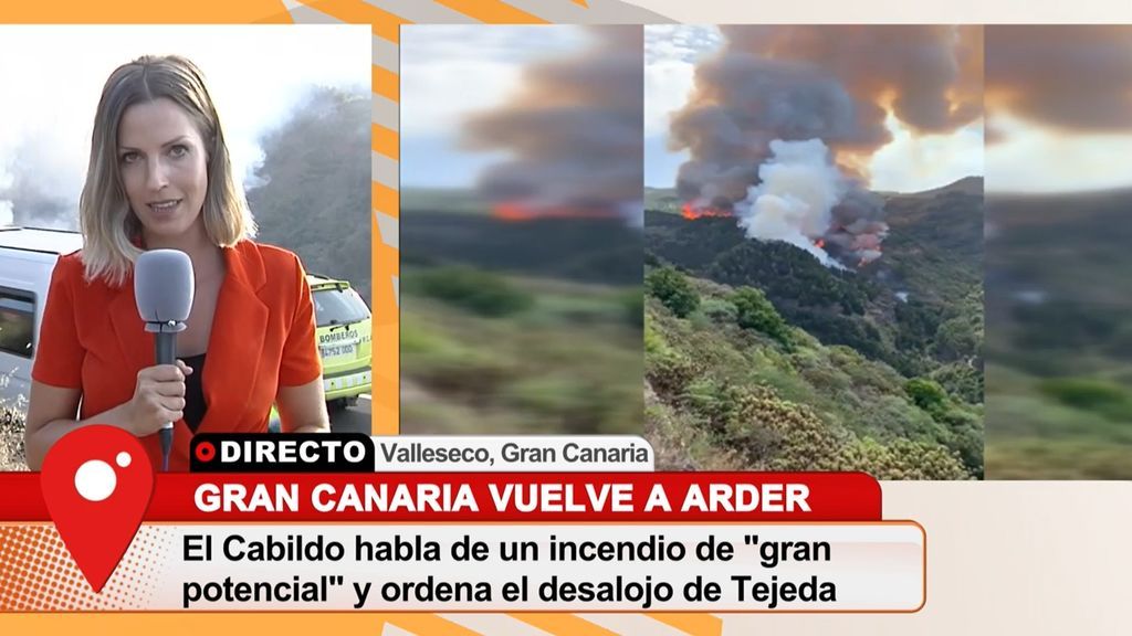 Se declara un nuevo incendio de Nivel 2 en Gran Canaria
