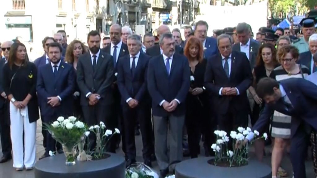 Dolor y rabia en el segundo aniversario del atentado de Barcelona: actos de homenaje a las víctimas
