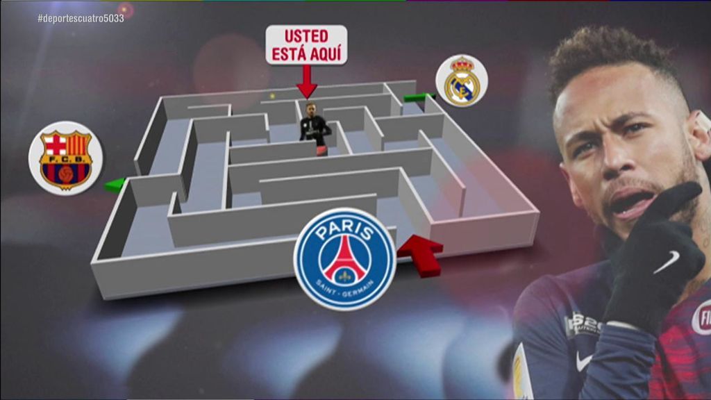 Neymar se encuentra atrapado: El laberinto del brasileño entre el Barcelona, Real Madrid y PSG