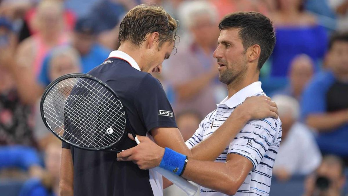 Djokovic se queda fuera del Masters de Cincinnati tras caer en semifinales ante Medvedev