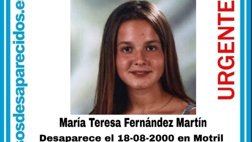 Se cumplen 19 años desde la desaparición de María teresa, la joven desaparecida en Motril Se cumplen 19 años desde la desaparición de María teresa, la joven desaparecida en Motril