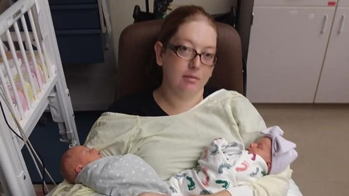 Madre por sorpresa: una mujer acude al médico para una revisión renal y da a luz a trillizos