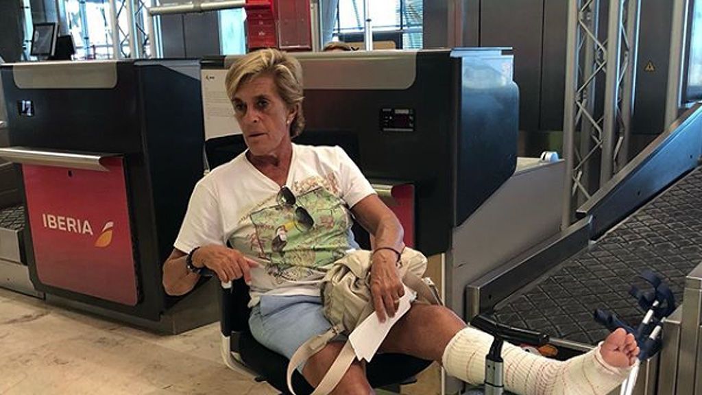Chelo Gª Cortés será operada por una complicación en la herida que sufrió en su caída a la entrada del plató de 'Sálvame'