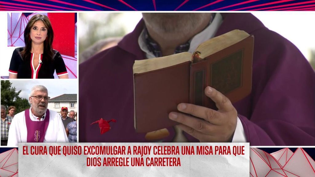 El cura que quiere que dios arregle carreteras